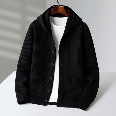 Tony | Herrecardigan i Uld