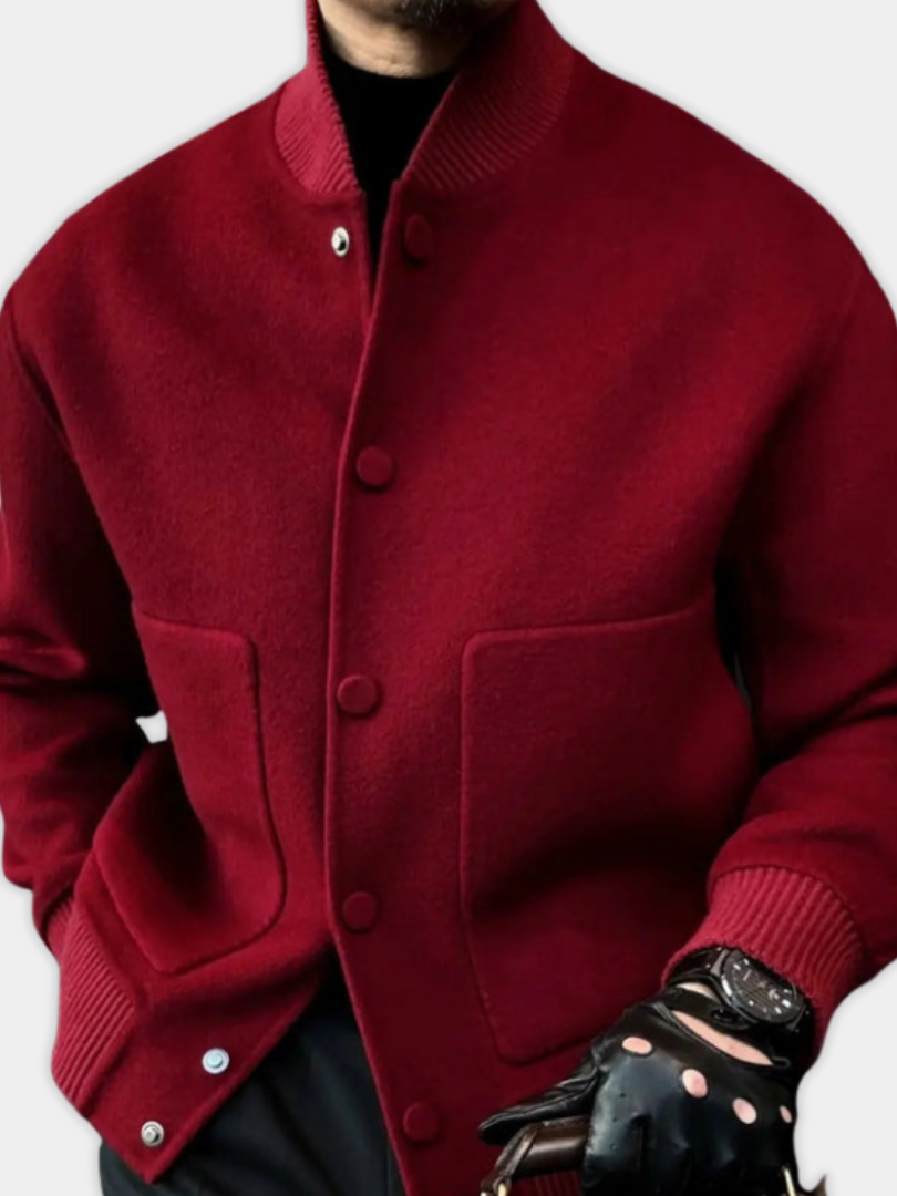 Vestiri™ | Elegant Knaplukket Jakke