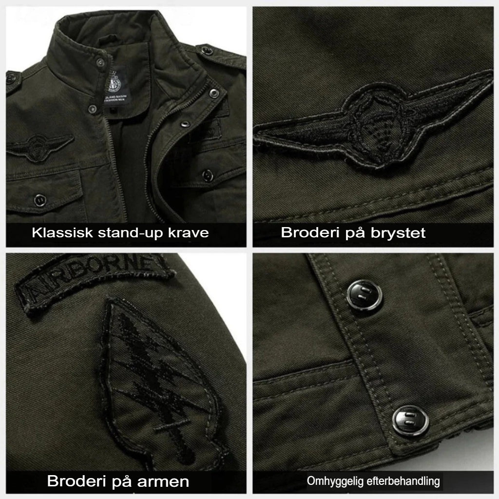 Pierre™ | Struktureret Militærjakke