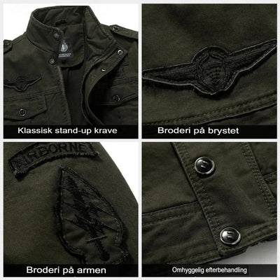 Pierre™ | Struktureret Militærjakke