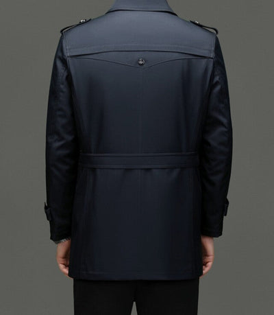 Rupert | Klassisk Mellemlang Herretrenchcoat